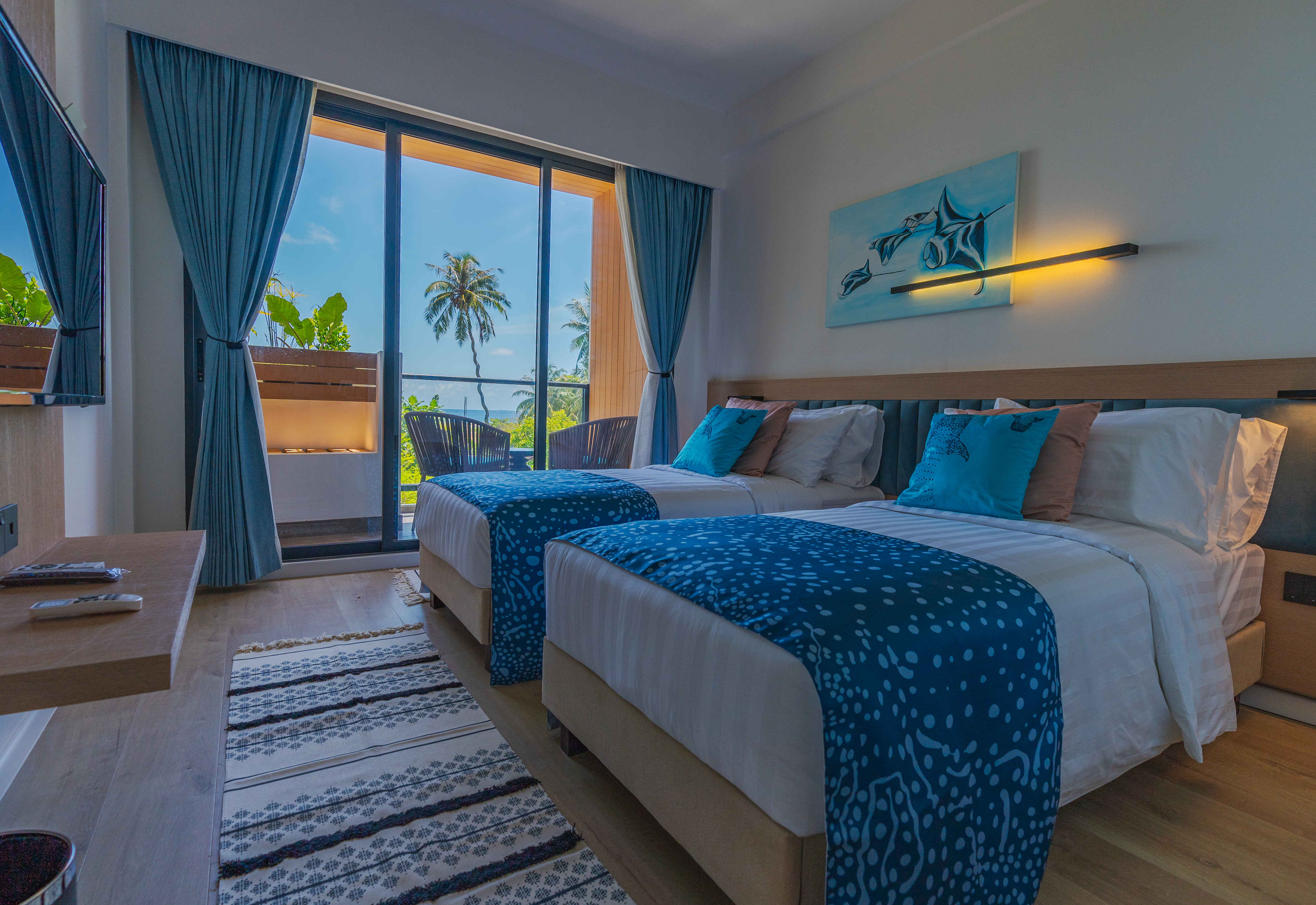 Twin Room with Seaview